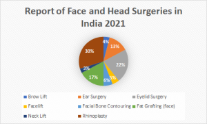 Report of Face and Head Surgeries in India 2021